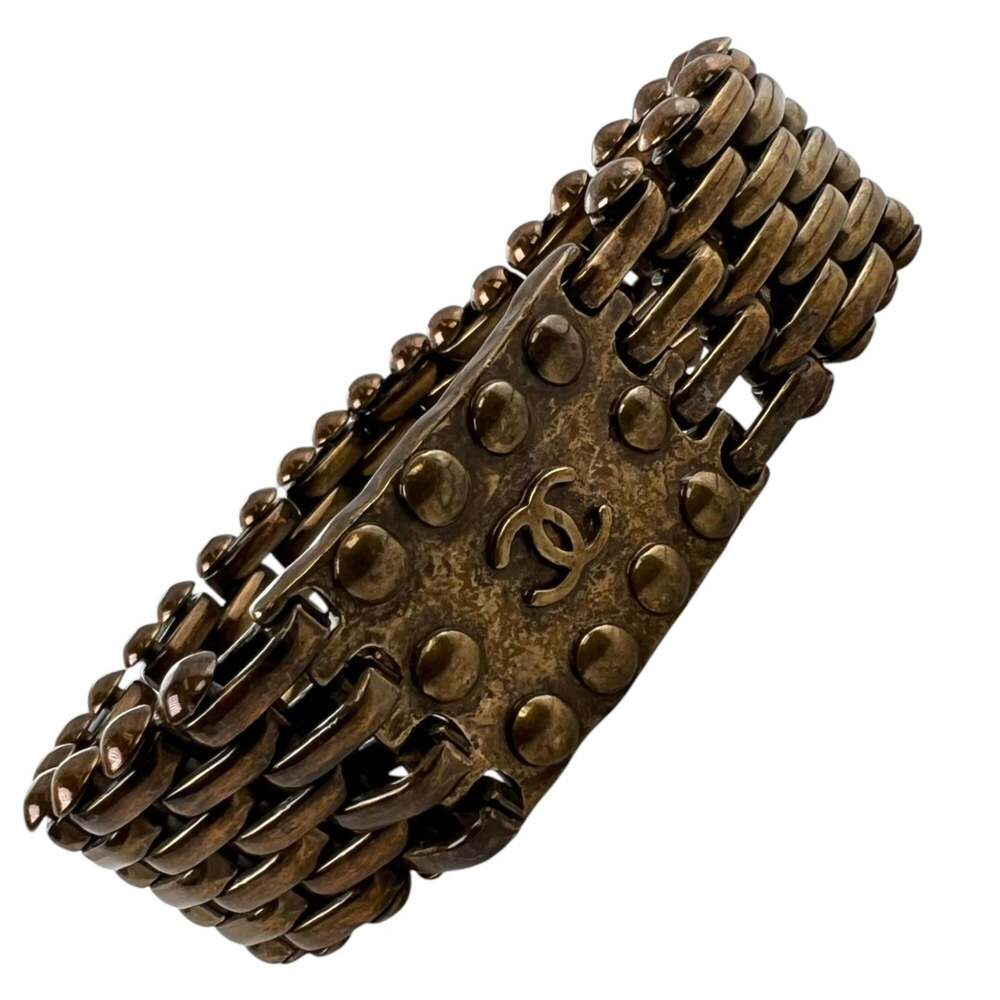 Chanel Cc Logo Bracelet Metal #351418C68B